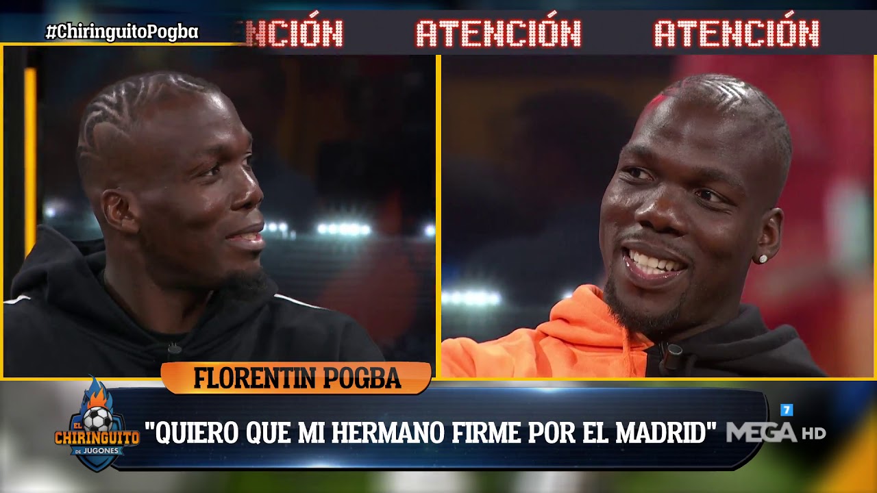 🚨"Quiero que mi hermano PAUL POGBA FIRME con el REAL MADRID", ojo a FLORENTIN POGBA