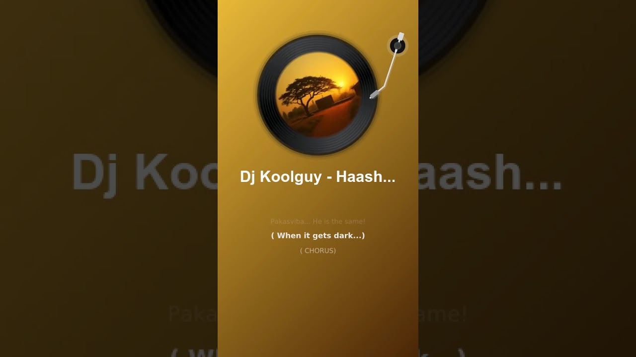 Dj Koolguy - Haashanduke (Official Audio)