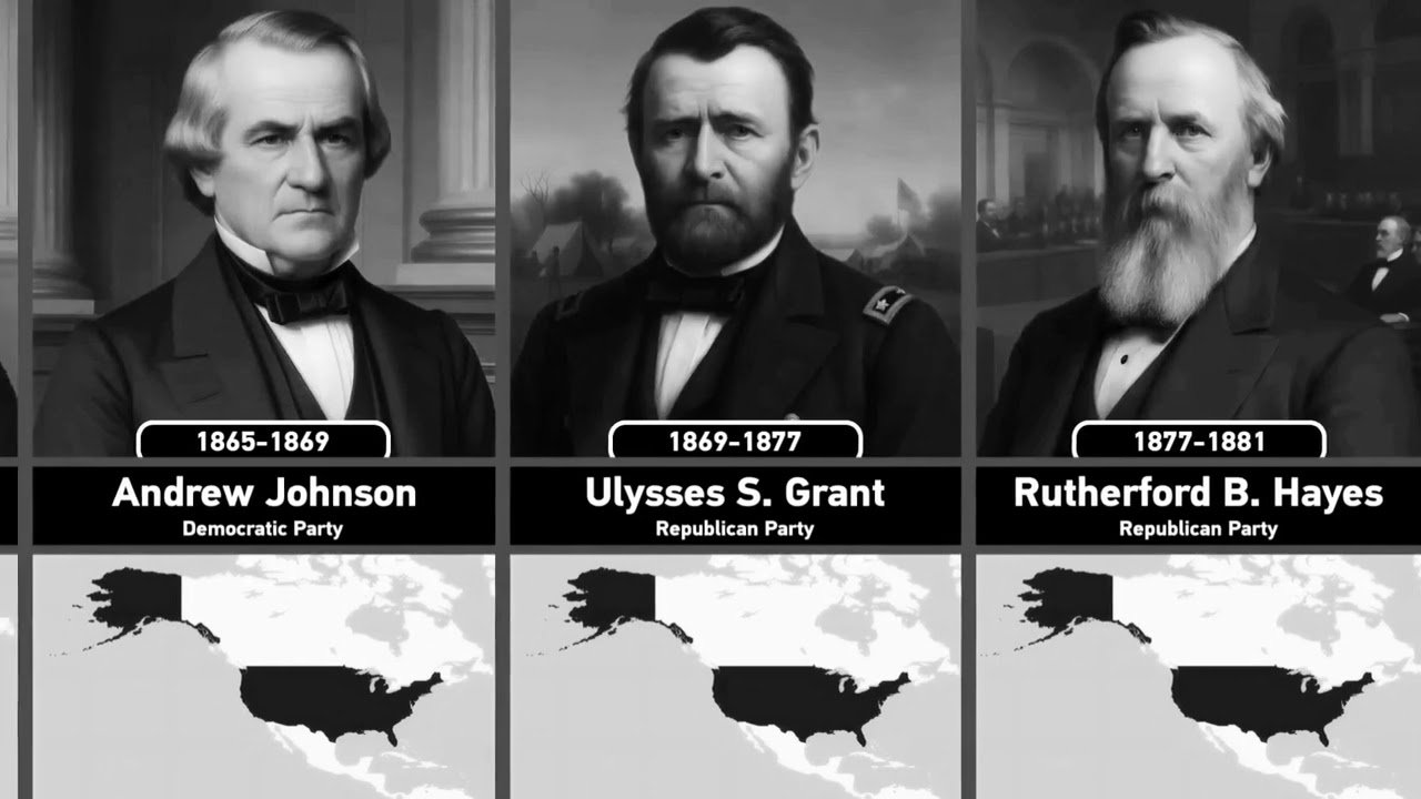 Timelines of US Presidents (2026—1789)