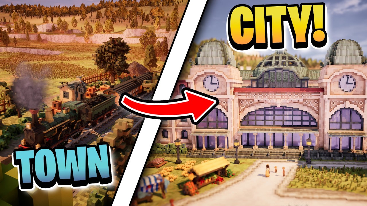 I Turned ONE TINY HOUSE Into a BOOMING MEGA CITY!