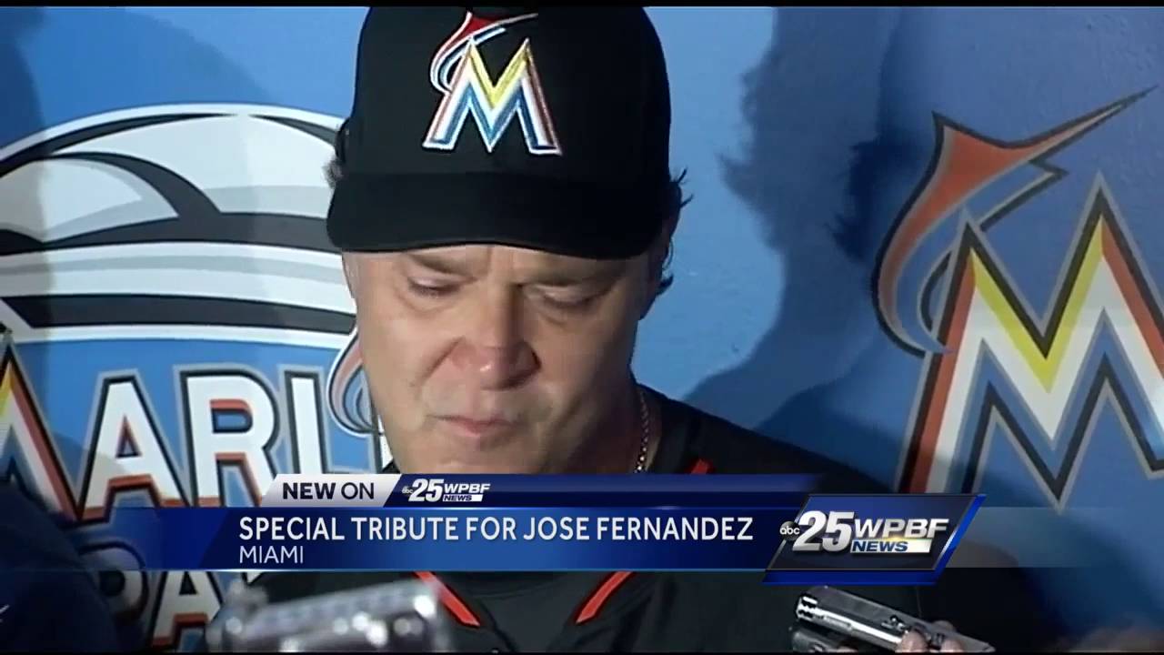 Special tribute for Jose Fernandez