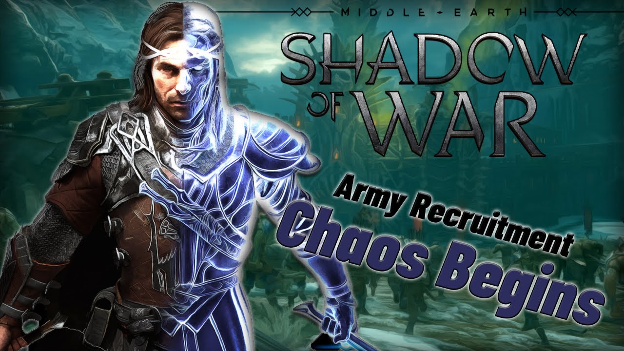 Shadow of War LIVE! | XP Grind to Power Up Talion