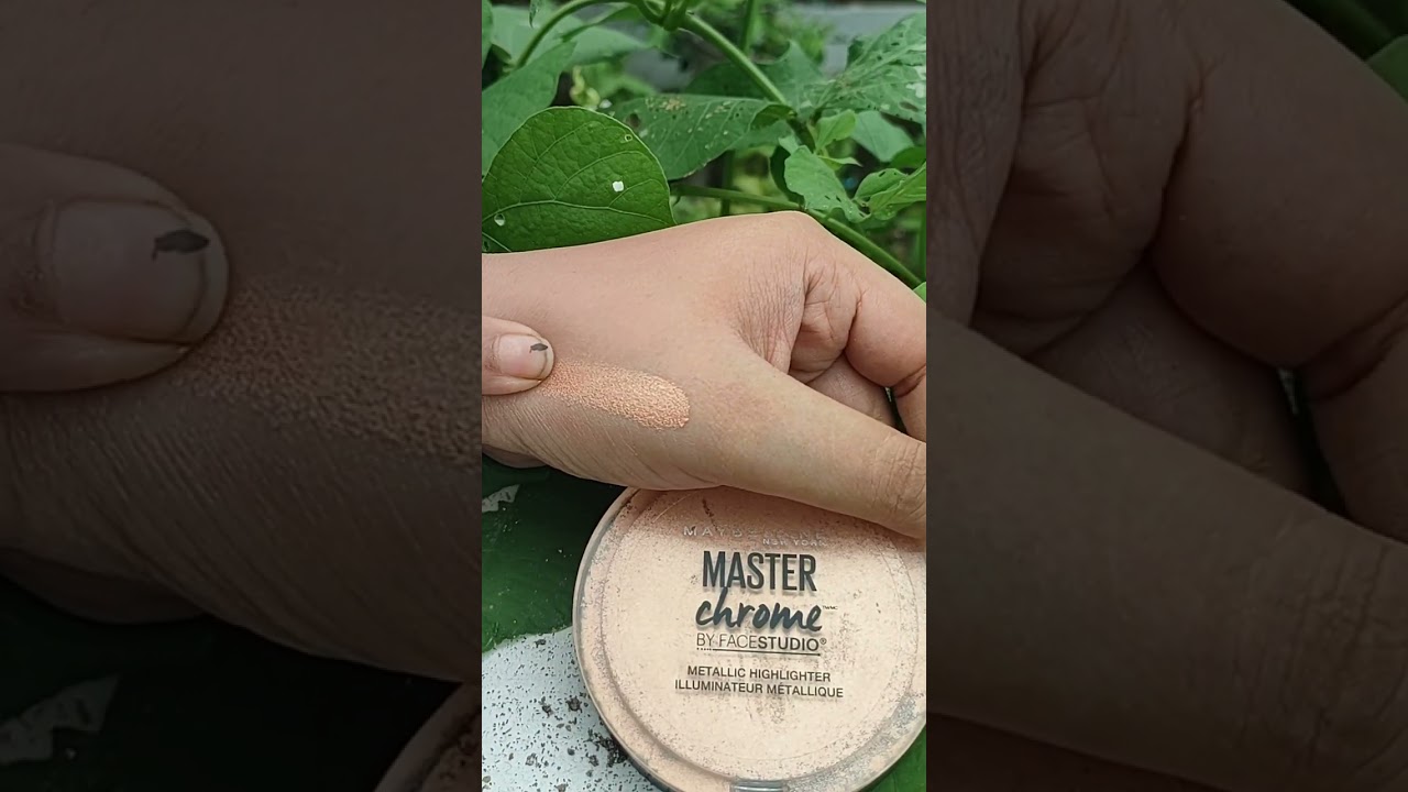 Maybelline Master Chrome Metallic Highlighter l Molten Gold 