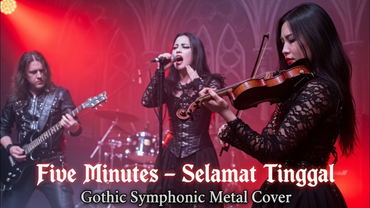 Cover Paling Epik & Megah 🎶Selamat Tinggal - Five Minutes |Gothic Symphonic Metal
