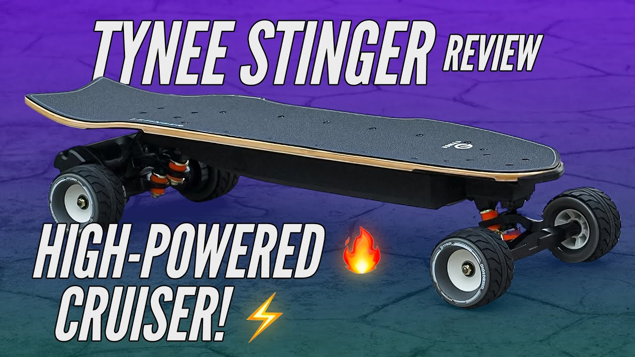 Обзор Tynee Stinger — круизерная доска с множеством компонентов.