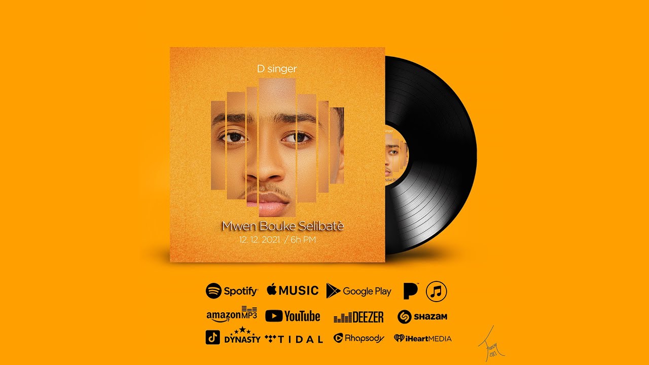Lyrics Video - D-Singer - Mwen Bouke Selibat&egrave;