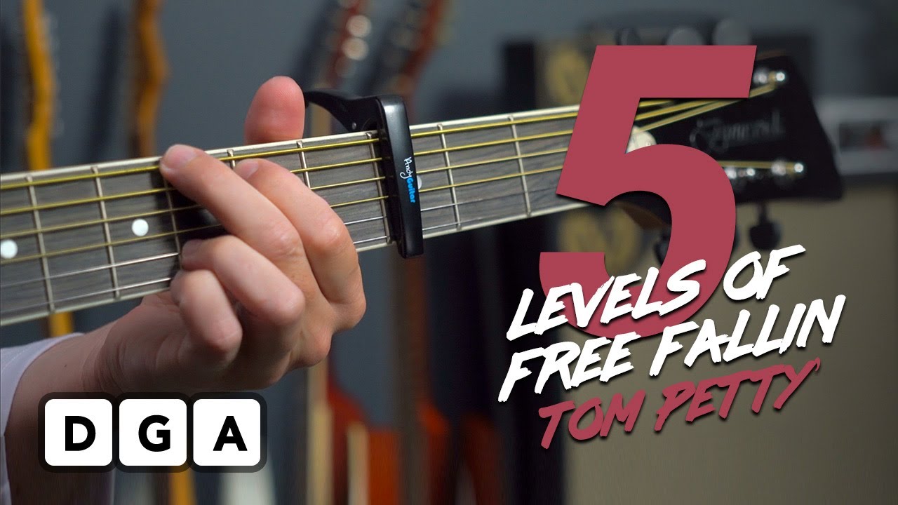 5 Levels of Free Fallin' by Tom Petty!