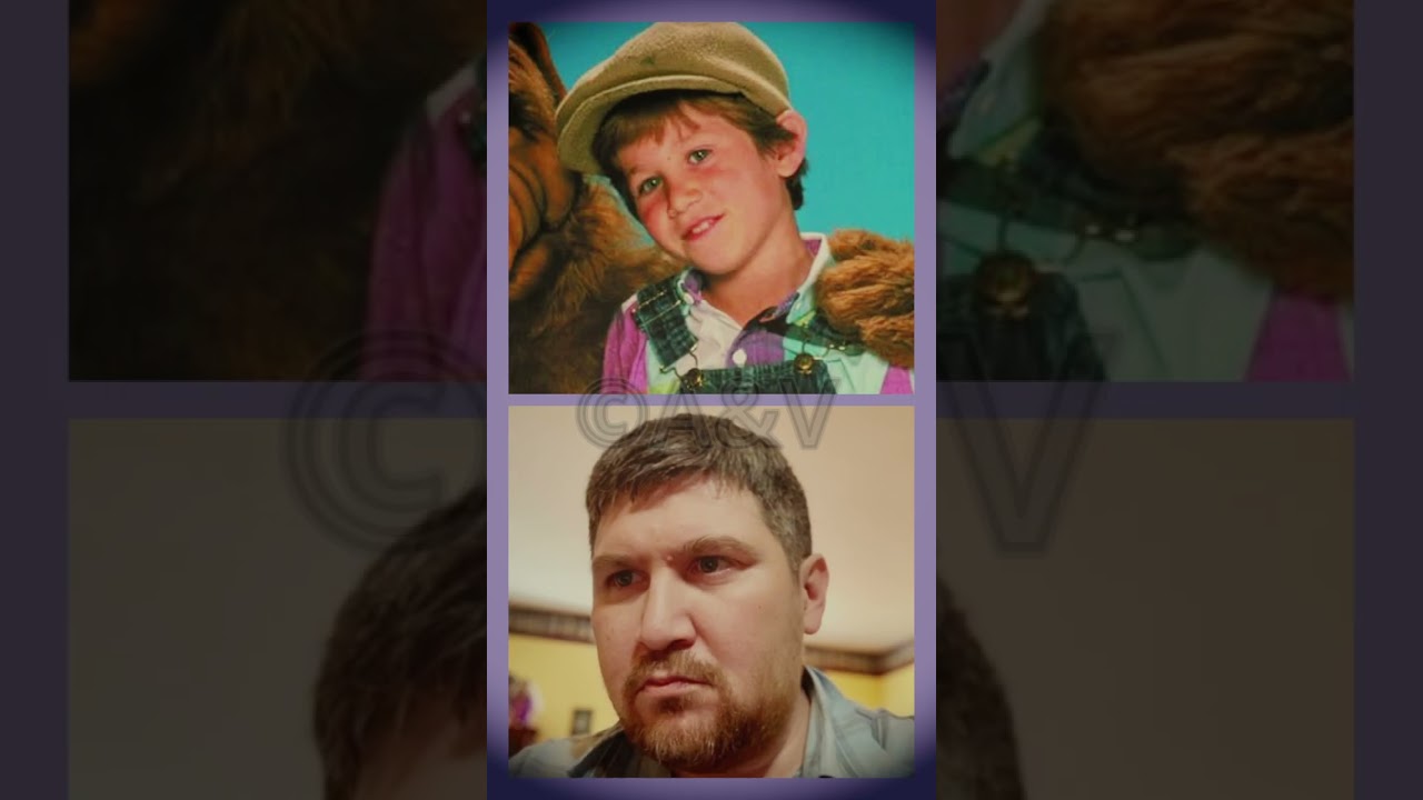Alf (1986) then and now 2022 