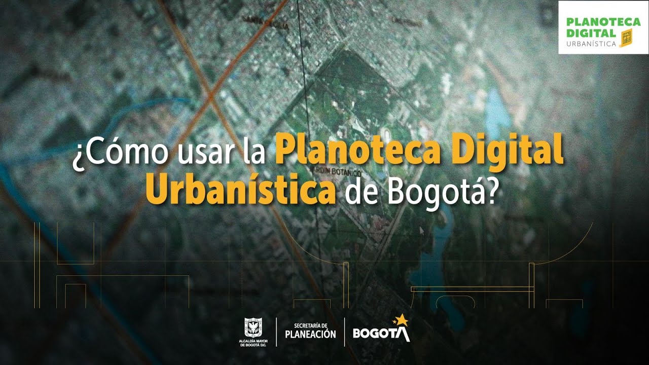 Tutorial para usar la Planoteca Digital de Bogotá en Sinupot