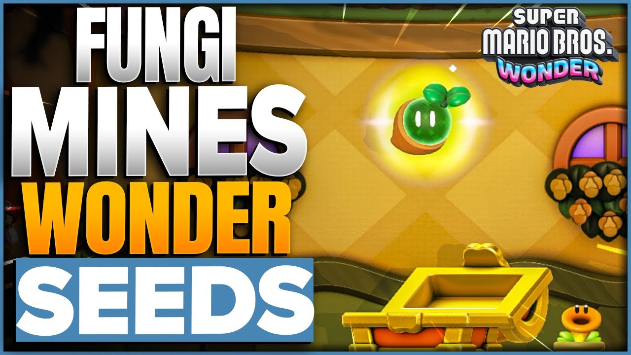 All Wonder Seed Locations For Fungin Mines W5 (World 5) In Super Mario Bros Wonder