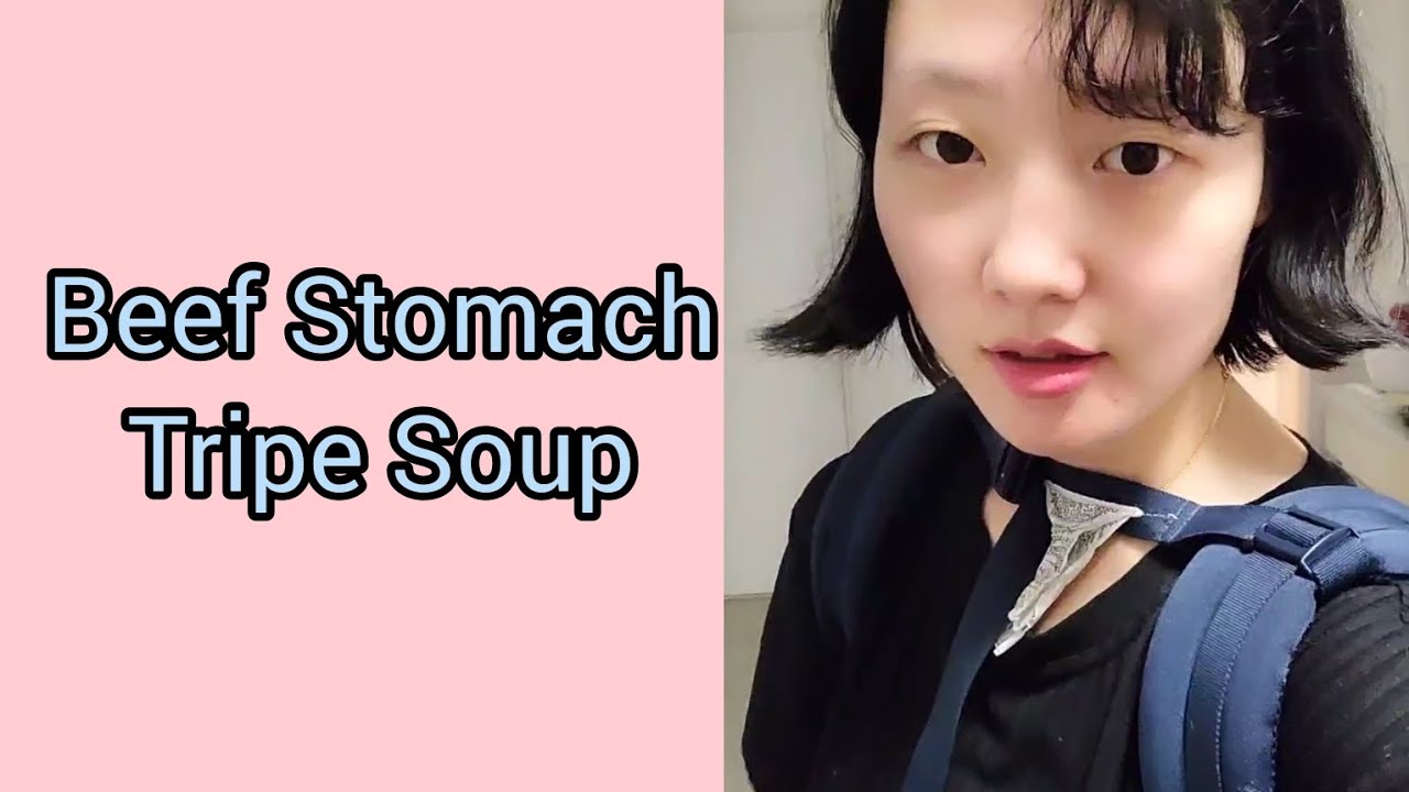 Beef Tripe Soup