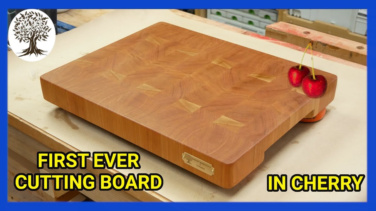 My first ever Cutting Board, in Cherry.