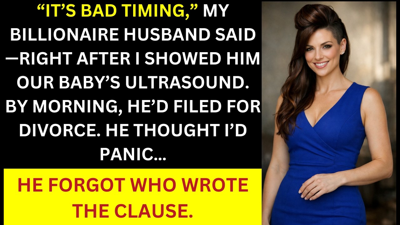 My Billionaire Husband Announced Divorce Right After I Revealed My Pregnancy—The Heir Protection...