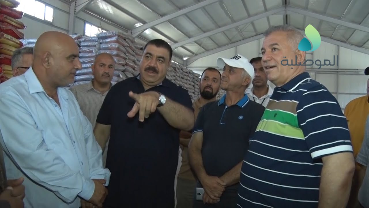 وفد من وزارة التجارة يؤدي زيارة تفقدية لمخازن التموين في نينوى للتدقيق بآليات تجهيز السلة الغذائية