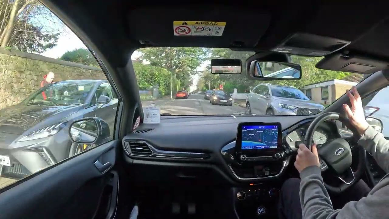 Cardiff test route 2 with commentary