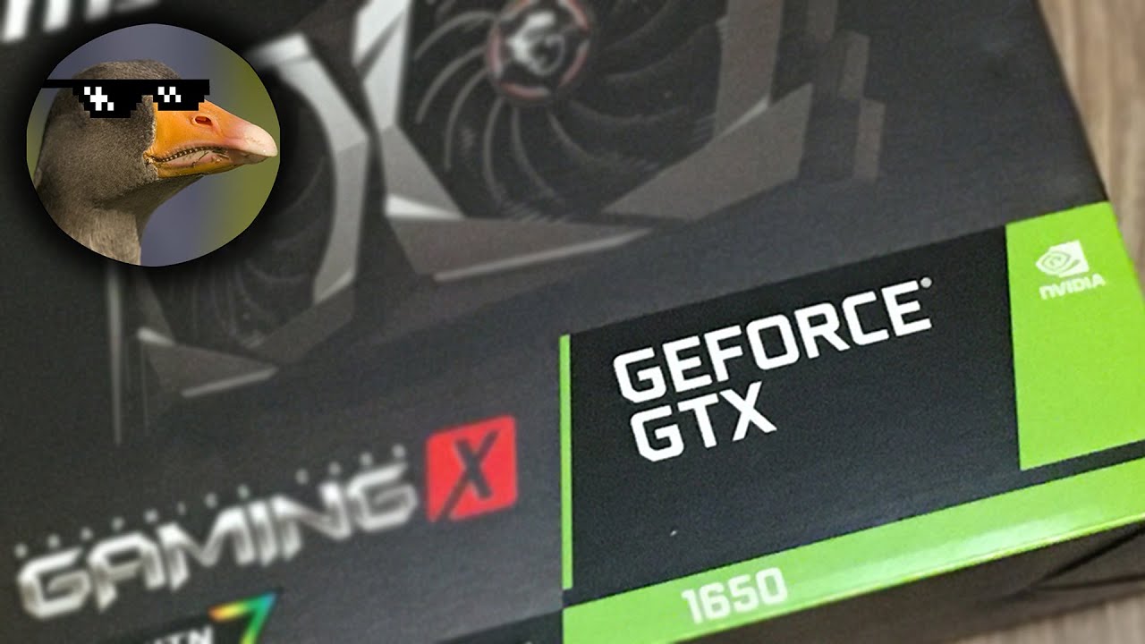 ГУСЬ ПРИОБРЁЛ MSI GTX 1650 GAMING X! ОБЗОР, СРАВНЕНИЕ с GTX 960 + ТЕСТ в 6 ИГРАХ