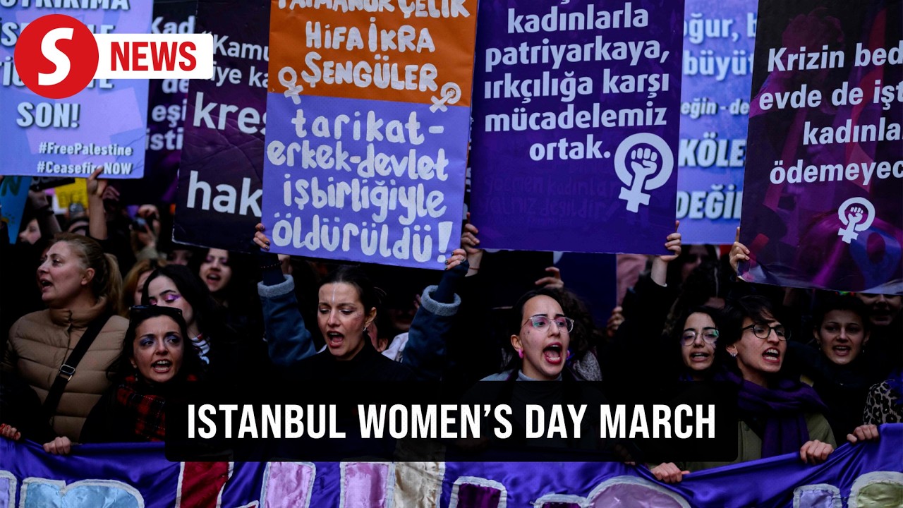 Women's Day march held in Istanbul under heavy police presence