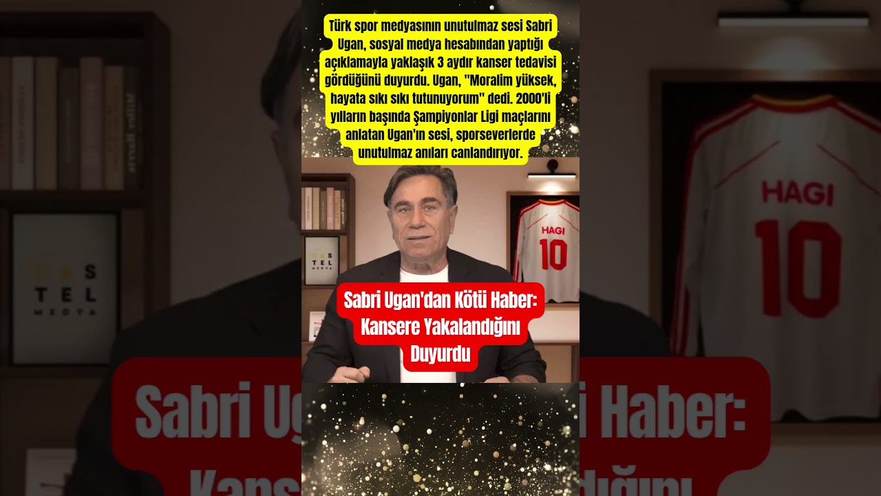 Sabri Ugan'dan K&ouml;t&uuml; Haber: Kansere Yakalandığını Duyurdu #shorts #paraisletmecisi