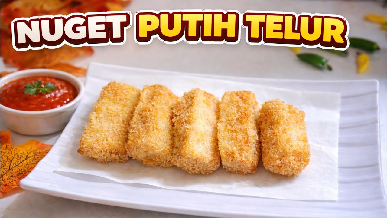 Punya putih telur bikin nuget putih telur aja
