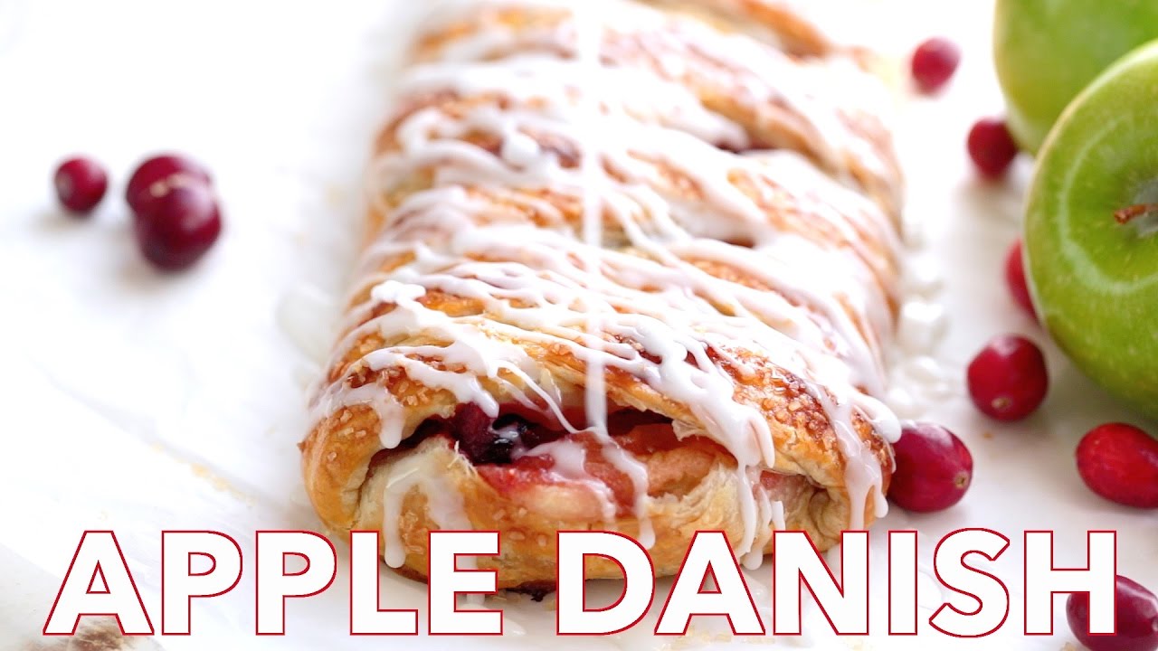 Apple Danish Braid Pastry Recipe