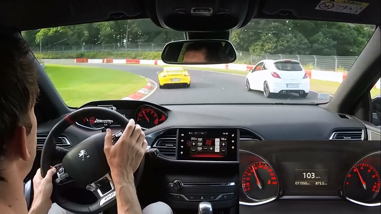 Peugeot 308 GTI - Nurburgring vs Porsche Cayman GT4