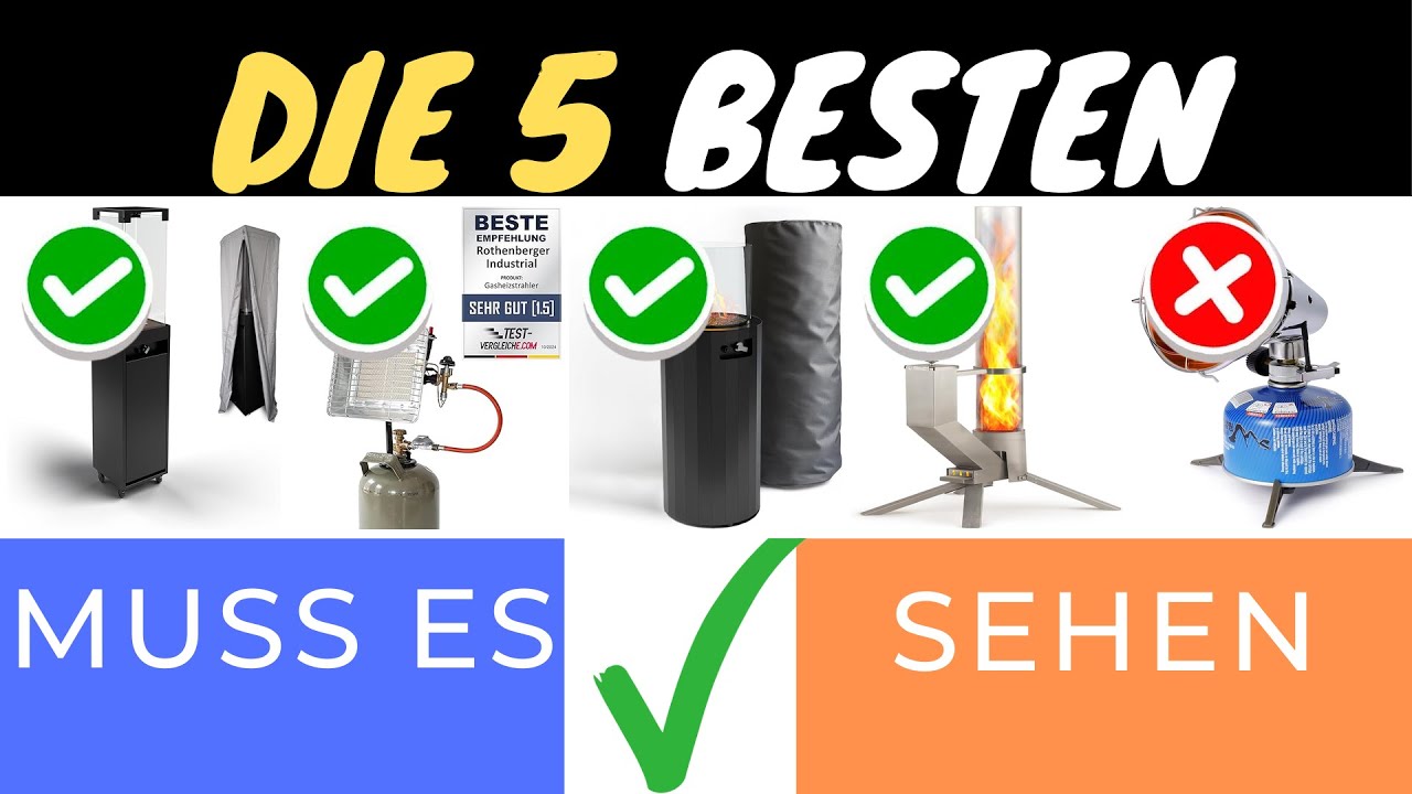 **DIE 5 BESTEN GAS-TERRASSENHEIZER FÜR GEMÜTLICHE ABENDE 2025 🌟🔥**