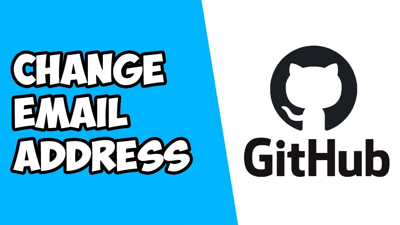 Как изменить адрес электронной почты на Github