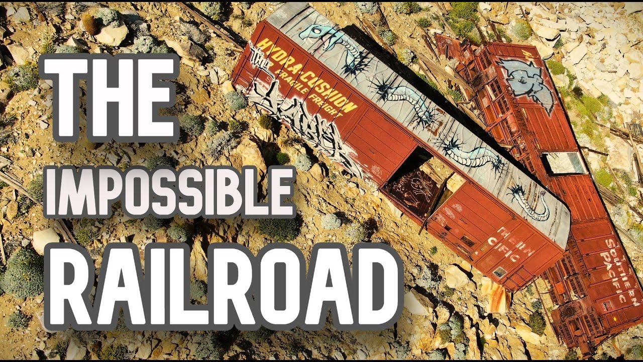 The Impossible railroad and Goat Canyon Trestle.
