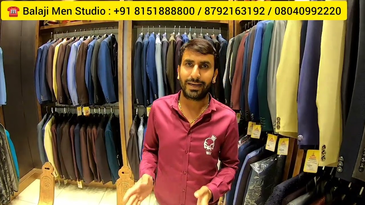 My studio of men&rsquo;s suits , sherwani & fabrics at Bangalore.. visit or call [+918151888800]