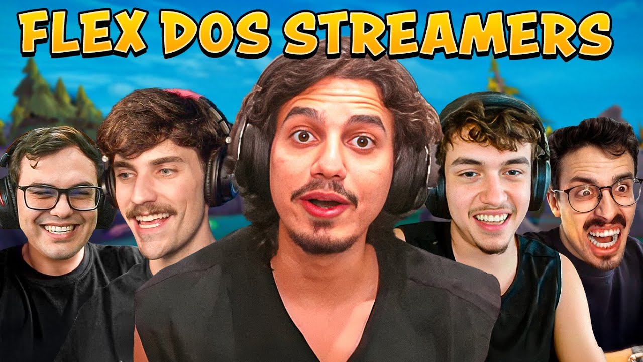A MELHOR FLEX DOS STREAMERS - ft. Mount, Mr.Fall, Galaxy e Guiven