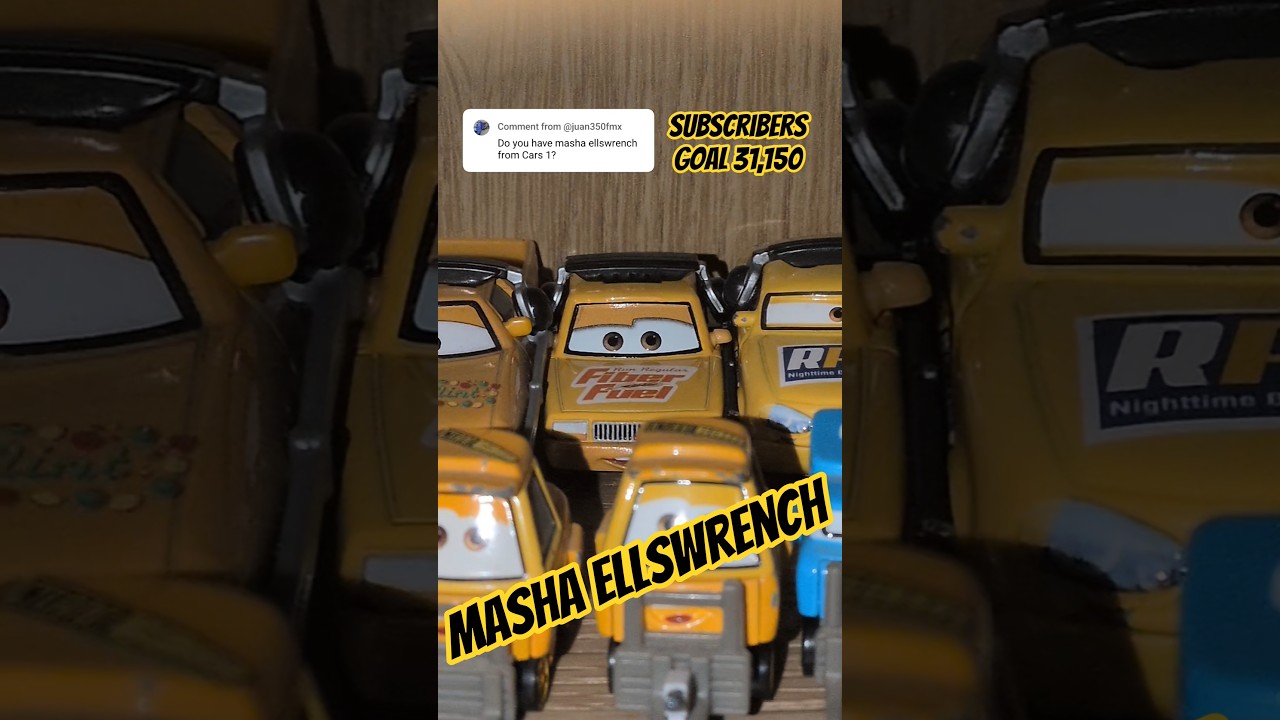 Disney Cars Masha Ellswrench #Cars #Disneycars #Disney #lightningmcqueen #automobile #pixar #mattel