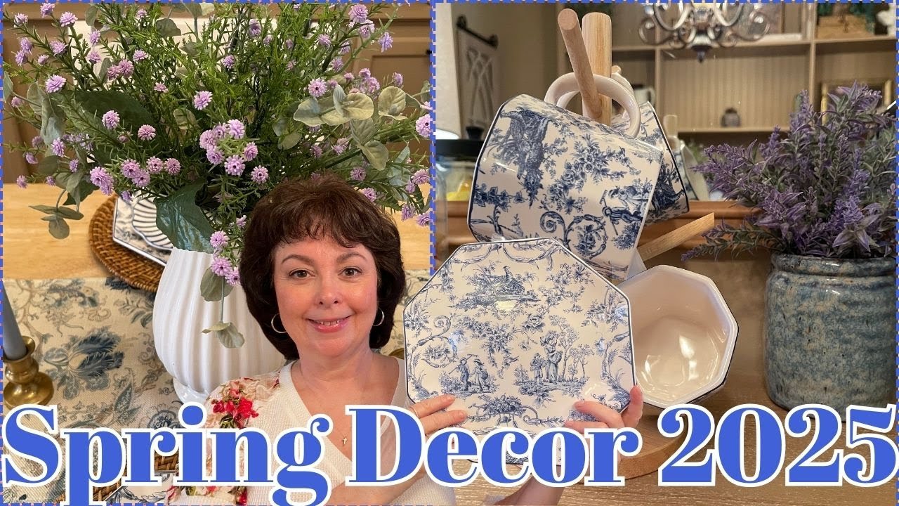 SPRING DECOR 2025 | SPRING TABLESCAPE IDEAS | SPRING COFFEE BAR