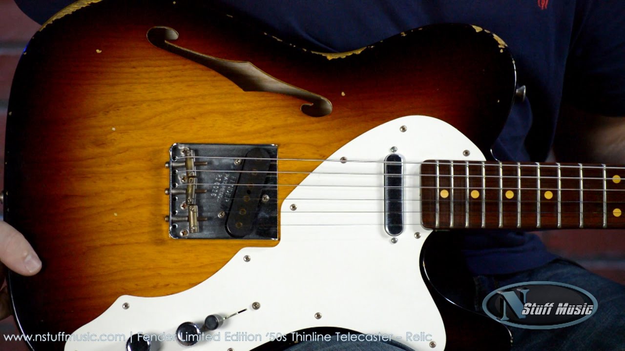 Fender Limited Edition '50s Thinline Telecaster - Relic | N Stuff Music