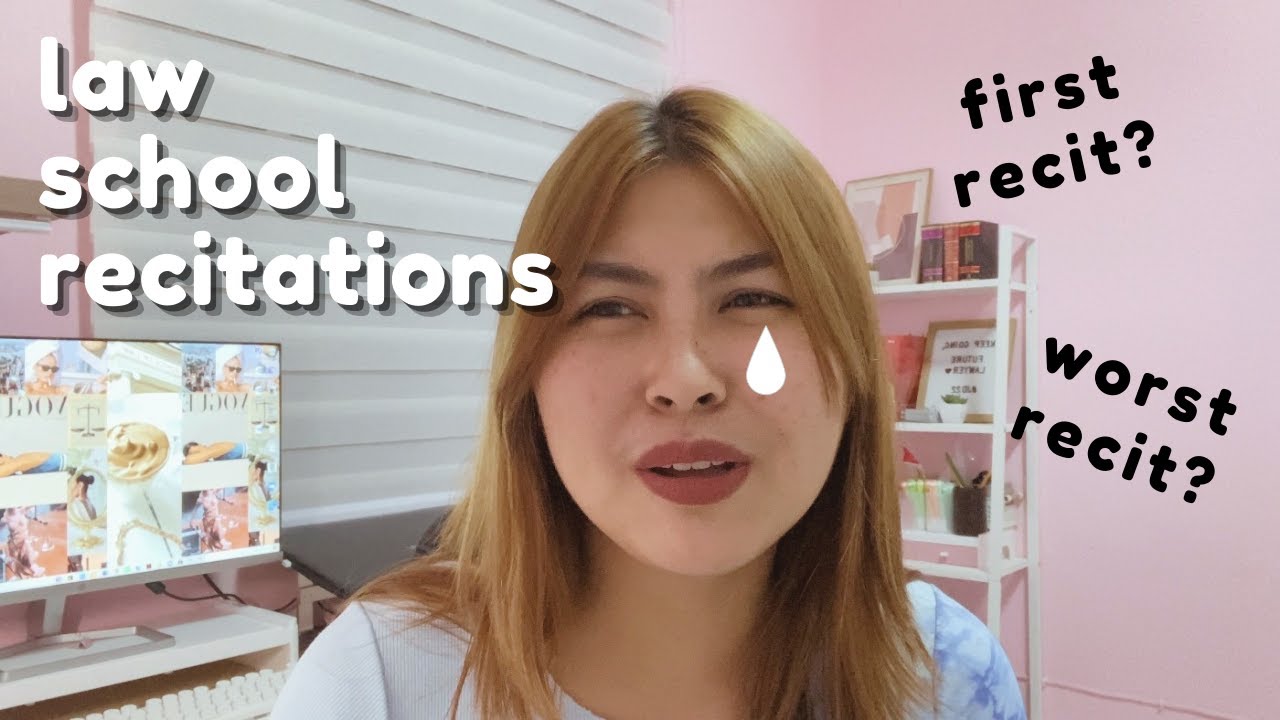 STORYTIME: My Law School Recitations ⚖️✨ | UST Law