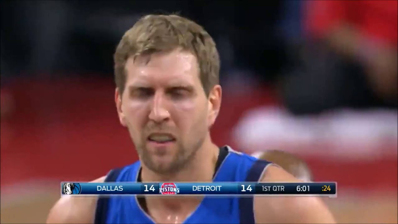 Mavericks vs Pistons - Team Highlights (HD) - April 1st, 2016
