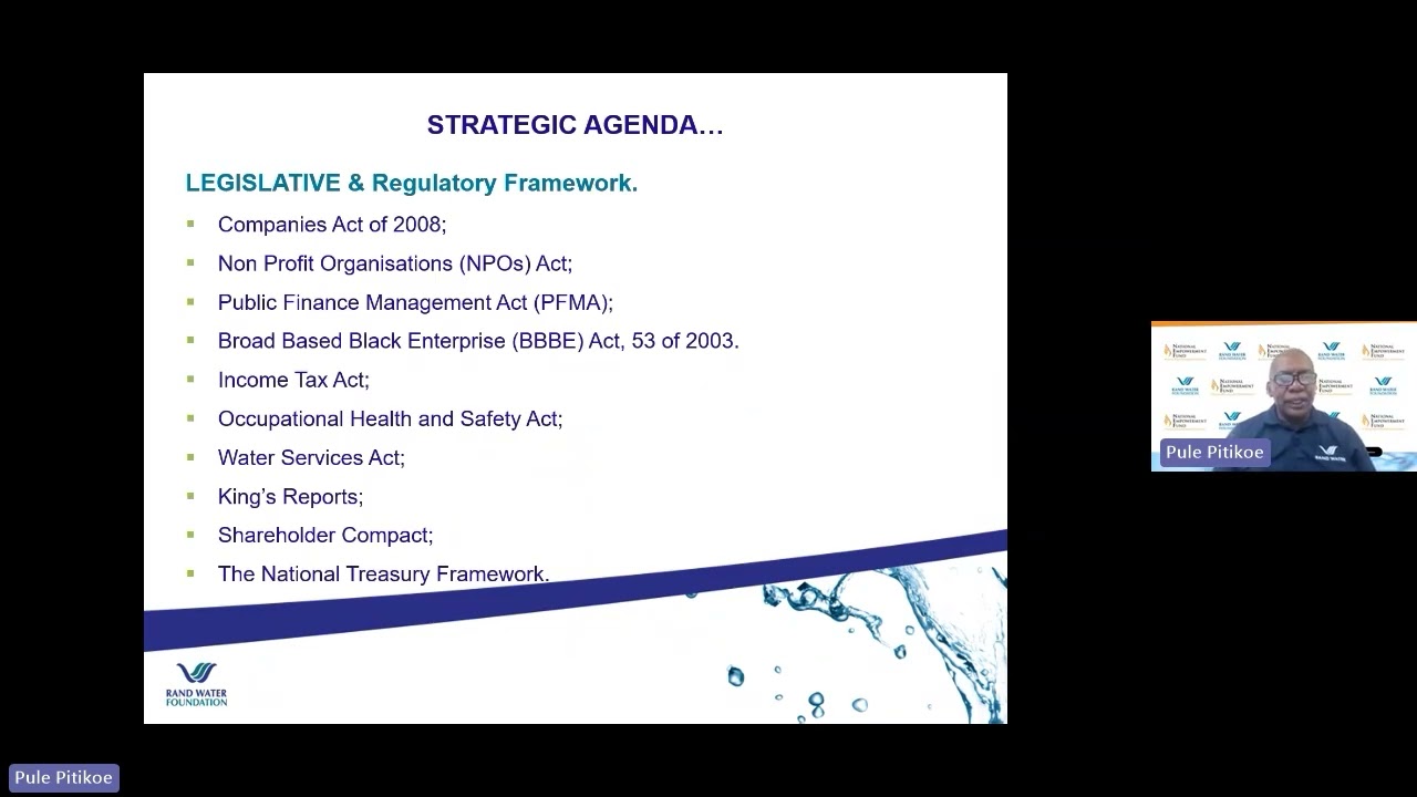 NEF–Rand Water Foundation Webinar Recording | Supporting Entrepreneurs in the Water Sector