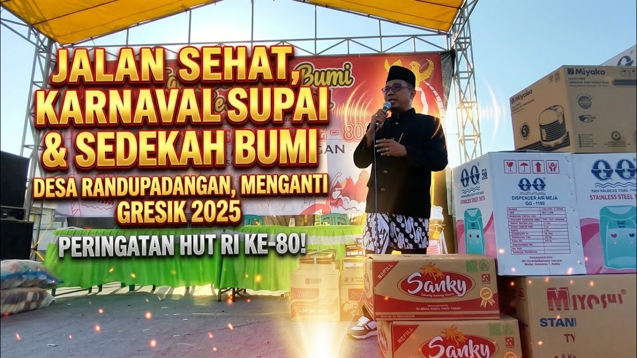 KARNAVAL DAN SEDEKAH BUMI DESA RANDUPADANGAN