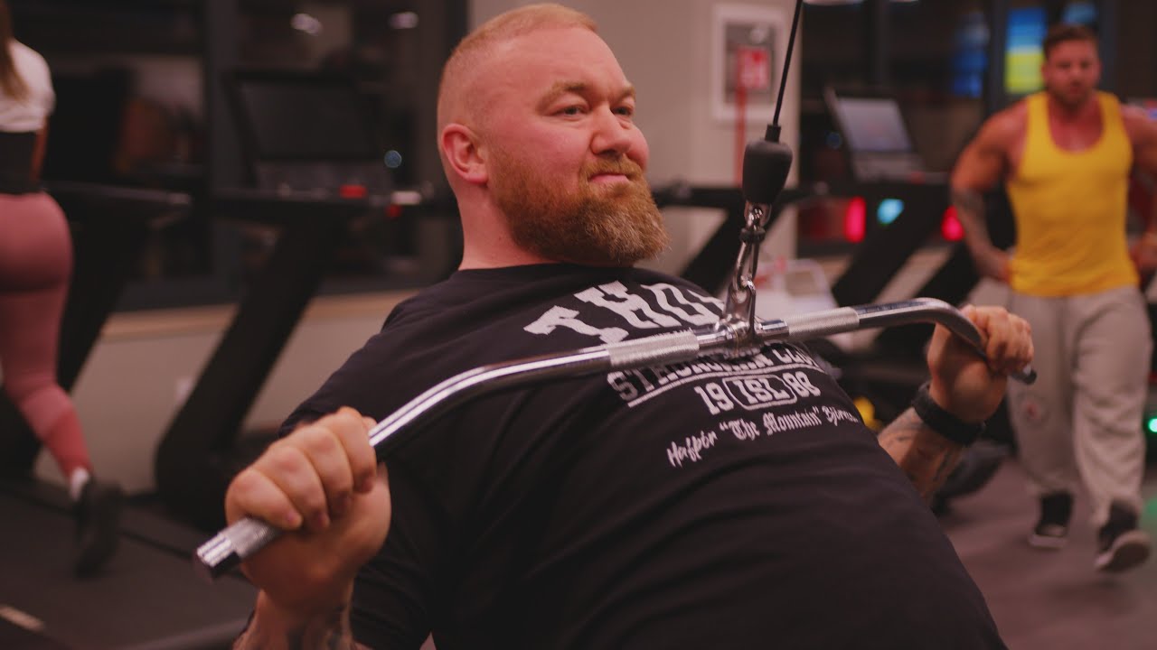 Hafthor Bjornsson&rsquo;s Mountain Workout on Panatta Machines 💥