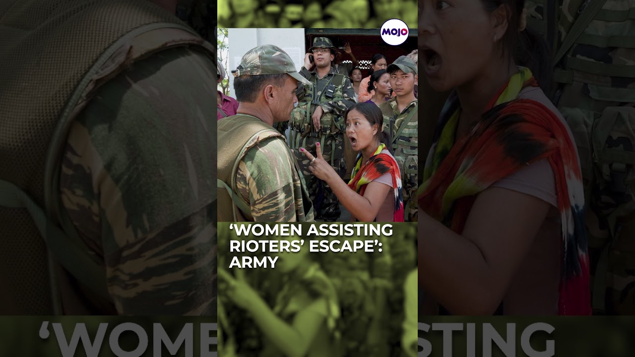 'Manipuri Women Assisting Rioters, Interfering With Security Operations' Alleges Indian Army