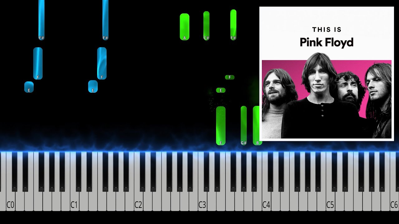 Pink Floyd - Time Piano Tutorial
