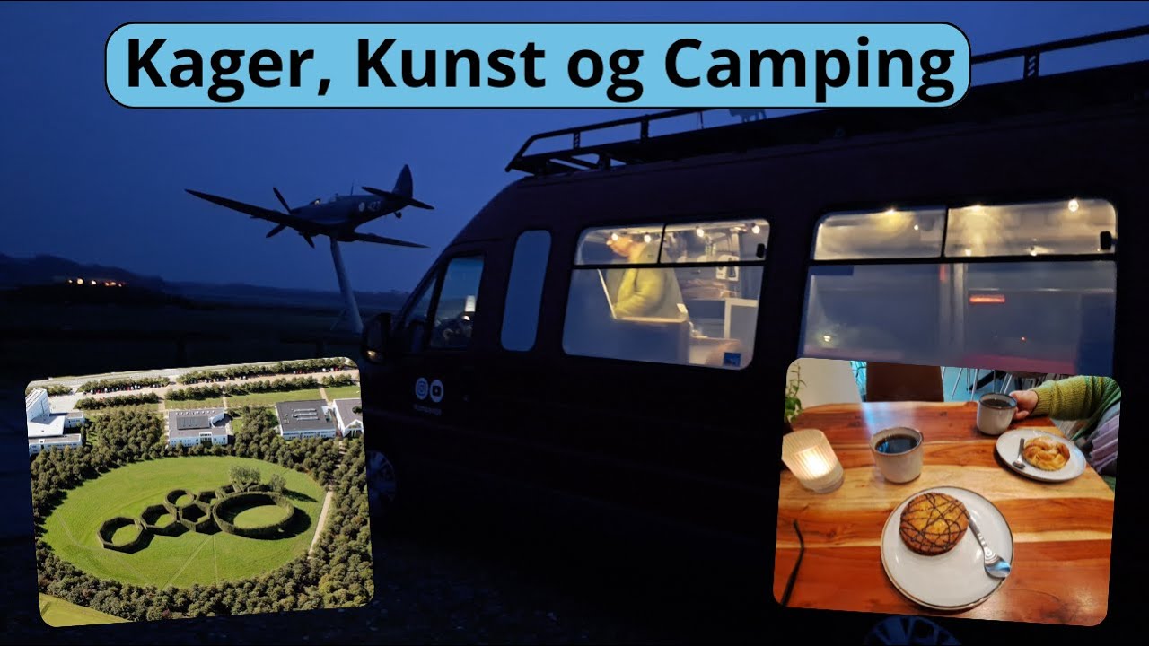 Kage, Kunst og Camping  #smaaveje kører til Ringkøbing Fjord og Herning #kaffepåfarten