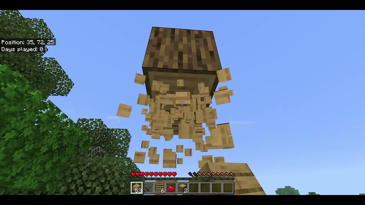 Minecraft Tree house