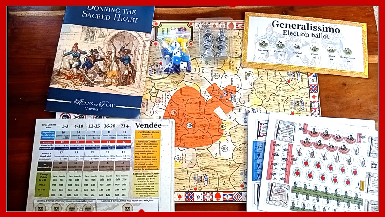 Donning the Sacred Heart - Form Square Games - Unboxing & First Impressions