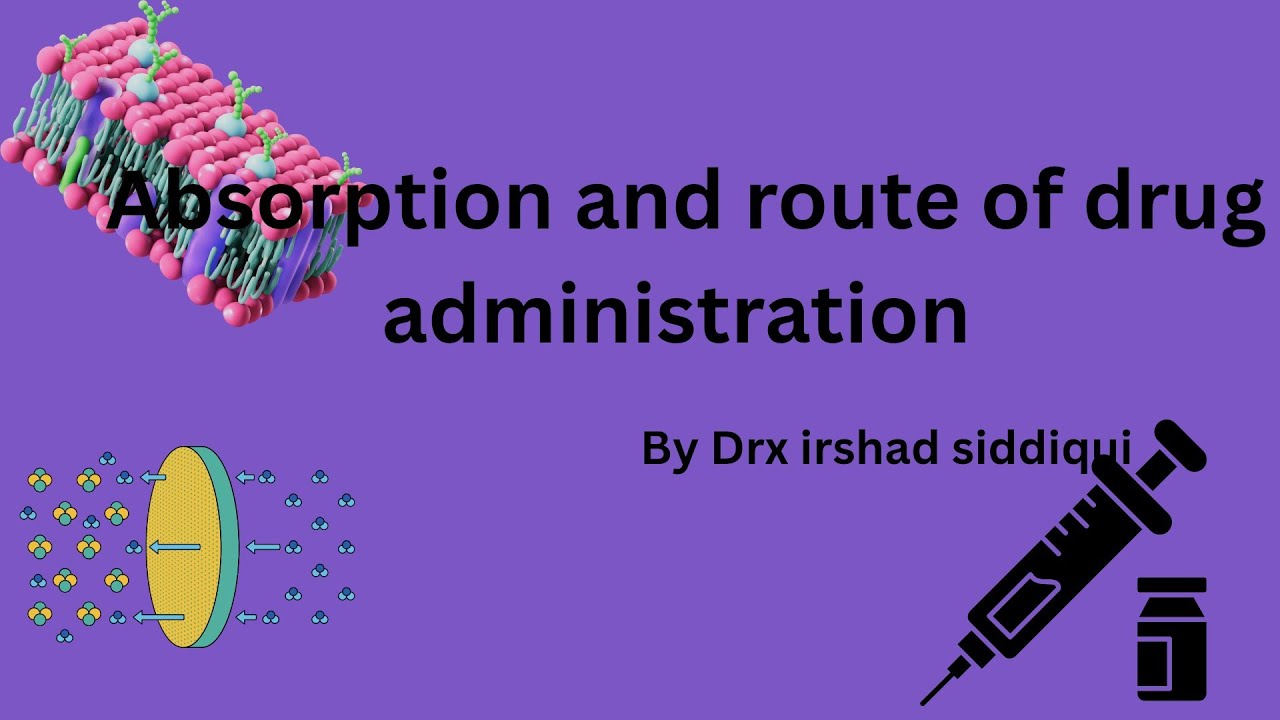 Absorption,route of drug administration 
