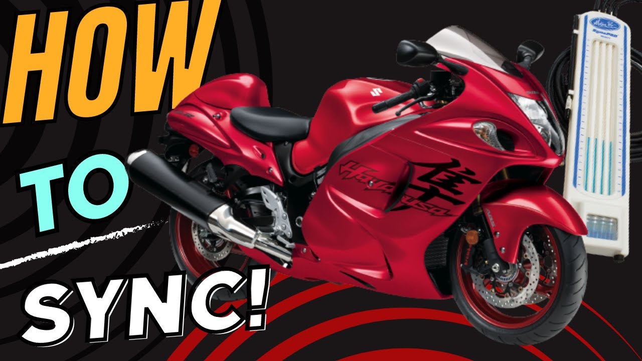 How to Synchronize throttle bodies or Carbs | HAYABUSA | Mototalk USA