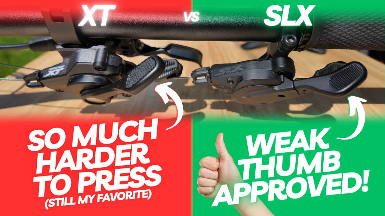 XT vs SLX Side by Side Comparison | Can your THUMBS handle the XT?