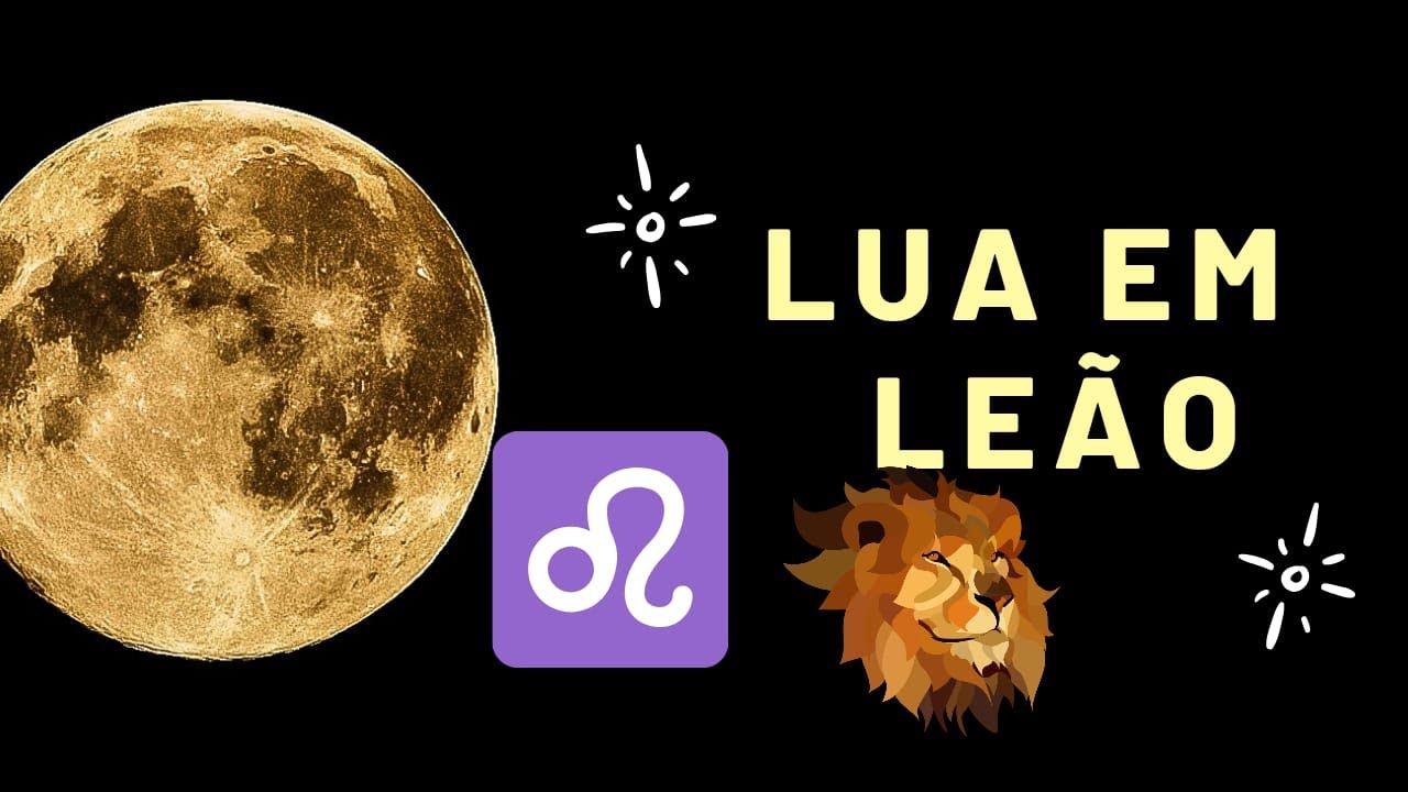 LUA EM LEÃO💓♌🌙  : Série Lua nos Signos
