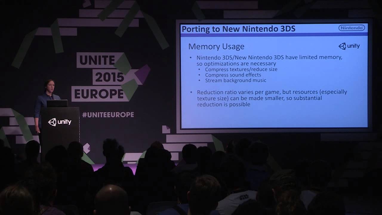 Unity for New Nintendo 3DS - Unite Europe 2015