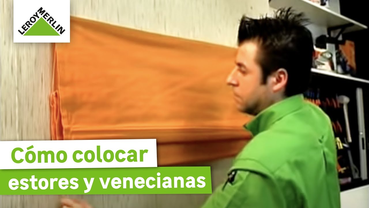Cómo instalar estores y venecianas ¡Guía paso a paso! | LEROY MERLIN