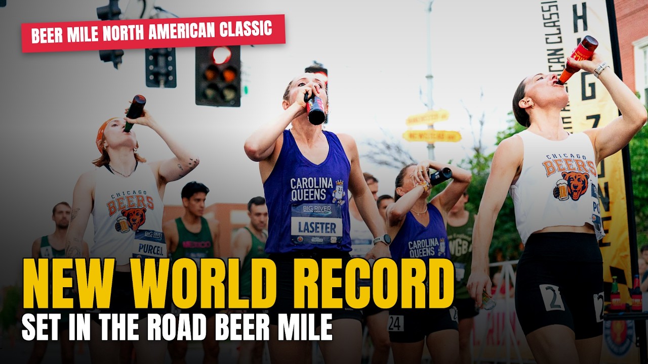 A World Record Just Fell in the Beer Mile &mdash; Beer Mile North American Classic 2026